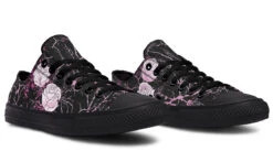 Amethyst Kintsugi Rose Low Tops -Rogue & Wolf Shop LowTops AmethystKintsugiRoseLowTops 173 52833 Lowtops RAW Blk STR4 NLB