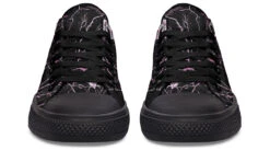 Amethyst Kintsugi Rose Low Tops -Rogue & Wolf Shop LowTops AmethystKintsugiRoseLowTops 173 52833 Lowtops RAW Blk STR6 NLB