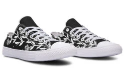 Rosy Night Low Tops -Rogue & Wolf Shop LowTops ArachnidMoonlowtops 173 85079 Lowtops RAW WT STR4 NLB