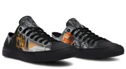 Blood Moon Manor Low Tops -Rogue & Wolf Shop LowTops BloodMoonManorLowTops 173 35677 Lowtops RAW Blk STR4 NLB