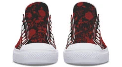 Blood Rose Romance Low Tops -Rogue & Wolf Shop LowTops BloodRoseRomanceLowTops 173 06505 Lowtops RAW WT STR7 NLB
