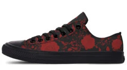 Blood Rose Romance Low Tops