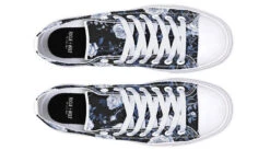 Blue Rose Romance Low Tops -Rogue & Wolf Shop LowTops BlueRoseRomanceLowTops 173 52835 lowtops RAW WT STR9