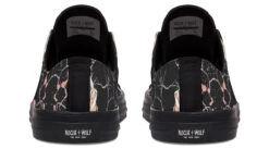 Blush Kintsugi Rose Low Tops -Rogue & Wolf Shop LowTops BlushKintsugiRoseLowTops 173 52830 lowtop RAW Blk STR8