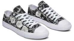 Fragile Rose Low Tops -Rogue & Wolf Shop LowTops FragileRoseLowTops 173 52828 Lowtops RAW WT STR5 NLB