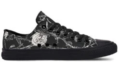 Fragile Rose Low Tops -Rogue & Wolf Shop LowTops FragileRoseLowTops 173 52828 lowtop RAW Blk STR3