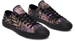 Galactic Bloom Low Tops -Rogue & Wolf Shop LowTops GalacticBloomLowTops 173 06506 Lowtops RAW Blk STR5 NLB