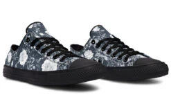 Steel Rose Romance Low Tops 23 Steel Rose Romance Low Tops -Rogue & Wolf Shop LowTops GreyRoseRomanceLowTops 173 52832 Lowtops RAW Blk STR4 NLB