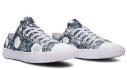 Steel Rose Romance Low Tops 32 Steel Rose Romance Low Tops -Rogue & Wolf Shop LowTops GreyRoseRomanceLowTops 173 52832 Lowtops RAW WT STR4 NLB