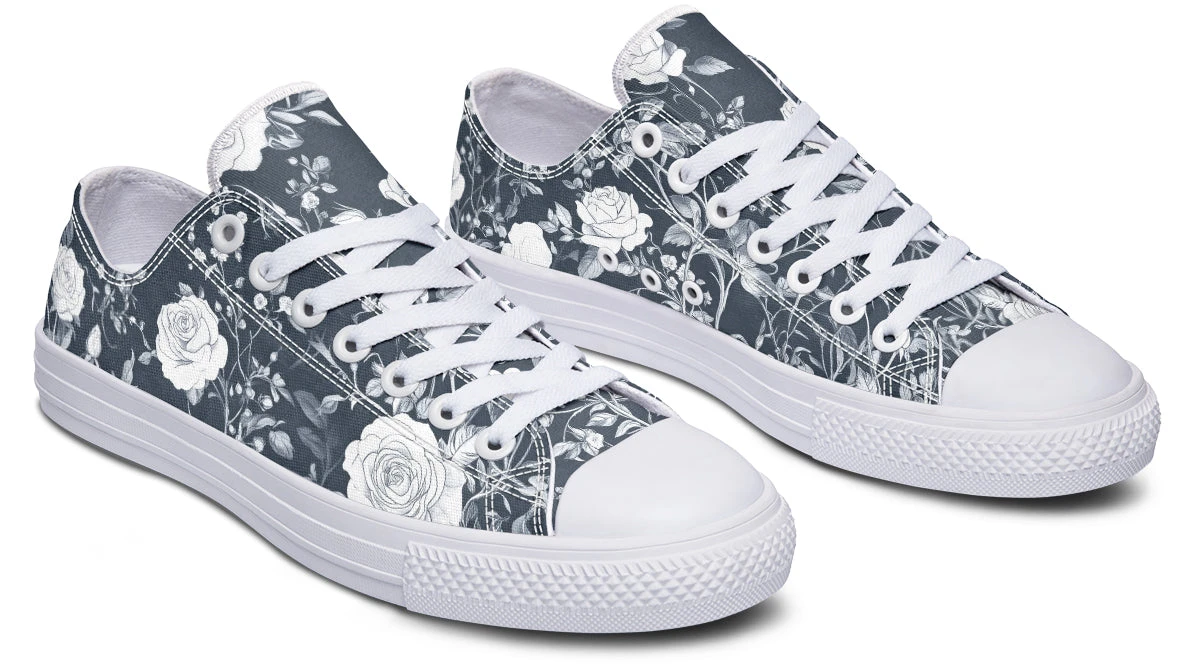 Steel Rose Romance Low Tops 16 Steel Rose Romance Low Tops - Image 14