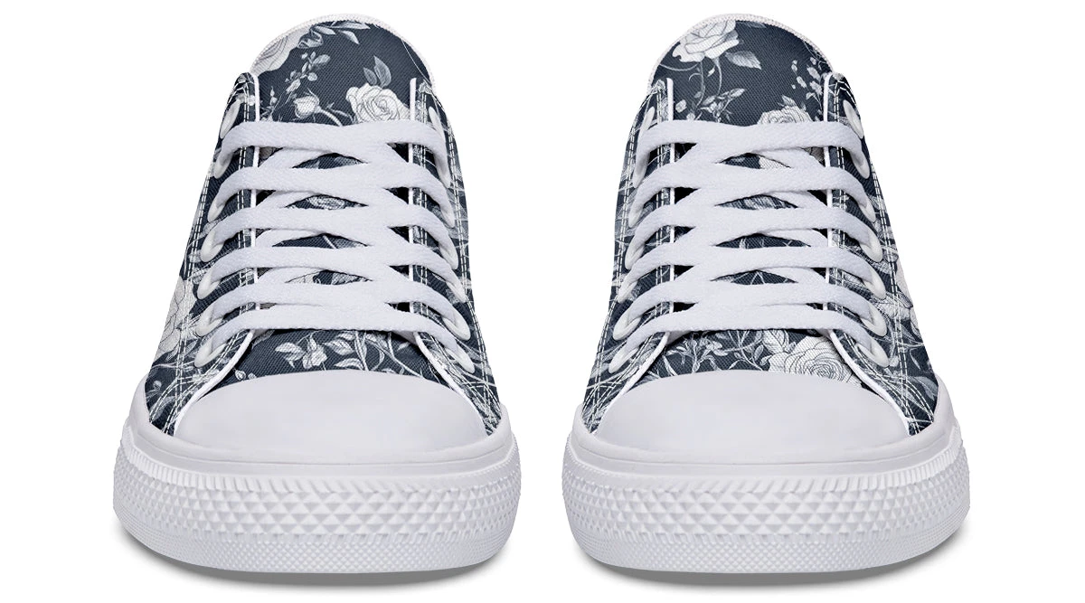 Steel Rose Romance Low Tops 17 Steel Rose Romance Low Tops - Image 15