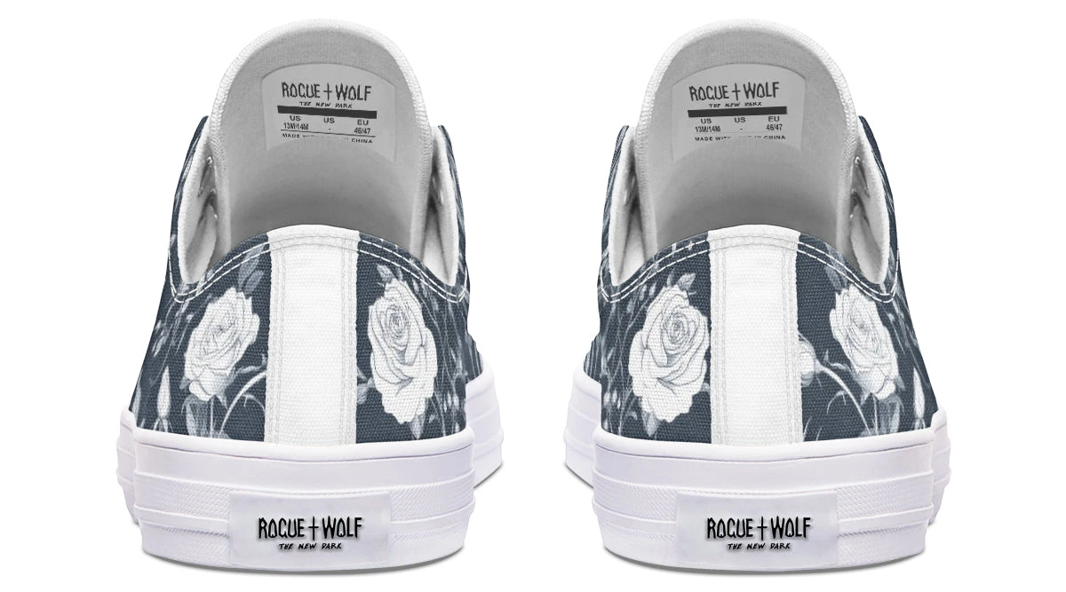 Steel Rose Romance Low Tops 19 Steel Rose Romance Low Tops - Image 17