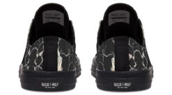 Ivory Kintsugi Rose Low Tops -Rogue & Wolf Shop LowTops IvoryKintsugiRoseLowTops 173 52825 lowtop RAW Blk STR8