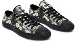 Mourning Petals Low Tops 24 Mourning Petals Low Tops -Rogue & Wolf Shop LowTops MourningPetalsLowTops 173 49410 Lowtops RAW Blk STR5 NLB