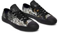 Shadow Ferns Low Tops -Rogue & Wolf Shop LowTops ShadowFernsLowTops 173 23519 Lowtops RAW Blk STR5 NLB