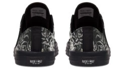 Shadow Ferns Low Tops -Rogue & Wolf Shop LowTops ShadowFernsLowTops 173 23519 lowtop RAW Blk STR8