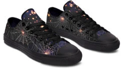 Spiderweb Low Tops -Rogue & Wolf Shop LowTops SpiderwebLowTops 173 38250 Lowtops RAW Blk STR5 NLB