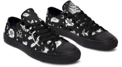 Green Witch Low Tops -Rogue & Wolf Shop Lowtops BotanicalAestheticslowtopsdesigntemplate 173 99144 Lowtops RAW Blk STR5 NLB