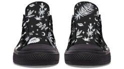 Green Witch Low Tops -Rogue & Wolf Shop Lowtops BotanicalAestheticslowtopsdesigntemplate 173 99144 Lowtops RAW Blk STR7 NLB