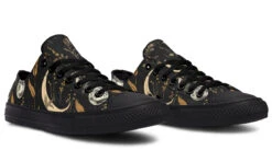 Moonlit Botanica Low Tops -Rogue & Wolf Shop Lowtops Moonlitlowtopsdesigntemplate 173 31447 Lowtops RAW Blk STR4 NLB