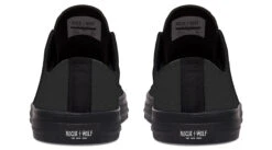 Pitch Black Low Tops -Rogue & Wolf Shop Lowtops PitchBlacklowtopsdesigntemplate 173 57463 lowtop RAW Blk STR8