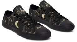 Twilight Garden Low Tops -Rogue & Wolf Shop Lowtops TwilightGardenlowtopsdesigntemplate02 173 90778 Lowtops RAW Blk STR5 NLB