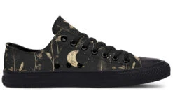 Twilight Garden Low Tops -Rogue & Wolf Shop Lowtops TwilightGardenlowtopsdesigntemplate02 173 90778 lowtop RAW Blk STR3