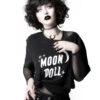 MoonDoll Tee -Rogue & Wolf Shop MoonDollTee01 WhiteBackground 060022 02
