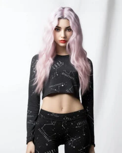 Stellar Long Sleeve Crop Top