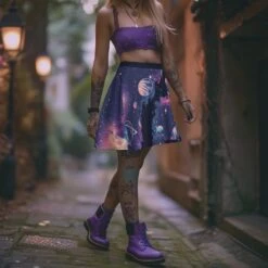 Nebula Skater Skirt