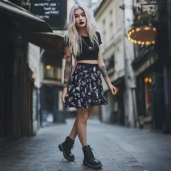 Nightshade Skater Skirt