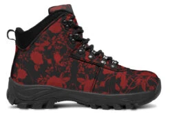 Blood Rose Romance Outdoor Boots -Rogue & Wolf Shop OutdoorBoots BloodRoseRomanceOutdoorBoots 173 35466 Outdoorboots Blk STR3 NLB