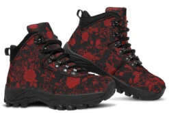 Blood Rose Romance Outdoor Boots -Rogue & Wolf Shop OutdoorBoots BloodRoseRomanceOutdoorBoots 173 35466 Outdoorboots Blk STR7 NLB