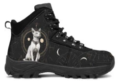 Cosmic Sphynx Cat Outdoor Boots -Rogue & Wolf Shop OutdoorBoots CosmicSphynxCatOutdoorBoots 173 06831 Outdoorboots Blk STR3 NLB