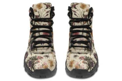 Enchanted Blossoms Outdoor Boots -Rogue & Wolf Shop OutdoorBoots EnchantedBlossomsOutdoorBoots 173 35519 Outdoorboots Blk STR4 NLB
