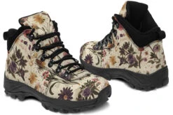 Enchanted Blossoms Outdoor Boots -Rogue & Wolf Shop OutdoorBoots EnchantedBlossomsOutdoorBoots 173 35519 Outdoorboots Blk STR9 NLB