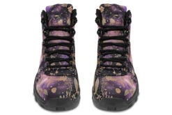 Galactic Bloom Outdoor Boots -Rogue & Wolf Shop OutdoorBoots GalacticBloomOutdoorBoots 173 35502 Outdoorboots Blk STR4 NLB