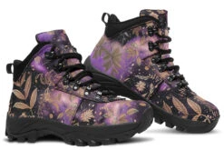 Galactic Bloom Outdoor Boots -Rogue & Wolf Shop OutdoorBoots GalacticBloomOutdoorBoots 173 35502 Outdoorboots Blk STR7 NLB