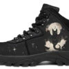 Moonlit Bat Outdoor Boots -Rogue & Wolf Shop OutdoorBoots MoonlitBatOutdoorBoots 173 79678 Outdoorboots Blk STR1 NLB