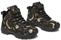 Moonlit Botanica Outdoor Boots -Rogue & Wolf Shop OutdoorBoots MoonlitBotanicaOutdoorBoots 173 35513 Outdoorboots Blk STR10 NLB