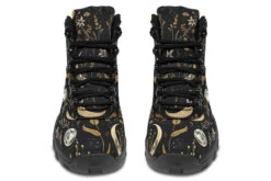 Moonlit Botanica Outdoor Boots -Rogue & Wolf Shop OutdoorBoots MoonlitBotanicaOutdoorBoots 173 35513 Outdoorboots Blk STR4 NLB