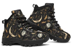 Moonlit Botanica Outdoor Boots -Rogue & Wolf Shop OutdoorBoots MoonlitBotanicaOutdoorBoots 173 35513 Outdoorboots Blk STR7 NLB