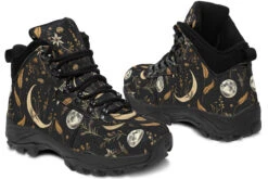 Moonlit Botanica Outdoor Boots -Rogue & Wolf Shop OutdoorBoots MoonlitBotanicaOutdoorBoots 173 35513 Outdoorboots Blk STR9 NLB