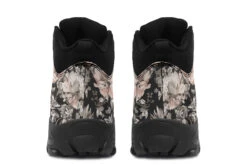 Vintage Peonies Outdoor Boots -Rogue & Wolf Shop OutdoorBoots VintagePeoniesOutdoorBoots 173 35481 Outdoorboots Blk STR5 NLB