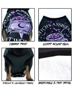 Witch's Assistant At Work Pet Vest - Dog Or Cat 16 Witch's Assistant At Work Pet Vest - Dog Or Cat -Rogue & Wolf Shop PetFashion2021 CombosText 4by5 08
