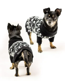 Sworn Enemy Knitted Pet Sweater - Dog Or Cat -Rogue & Wolf Shop PetFashion Combos Jumper 4by5 07