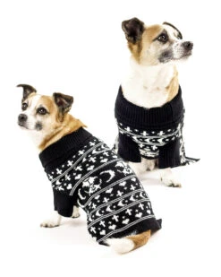 Sworn Enemy Knitted Pet Sweater - Dog Or Cat -Rogue & Wolf Shop PetFashion Combos Jumper 4by5 09