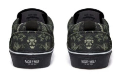 Autumn Memoir Slipons 22 Autumn Memoir Slipons -Rogue & Wolf Shop Slipons AutumnMemoirSlipons 173 35996 Slipon Blk STR6 RAW