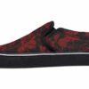 Blood Rose Romance Slipons -Rogue & Wolf Shop Slipons BloodRoseRomanceSlipons 173 36016 Slipon Blk STR2 BM RAW