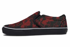 Blood Rose Romance Slipons